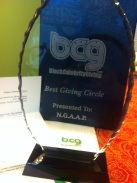 BCG award for NGAAP